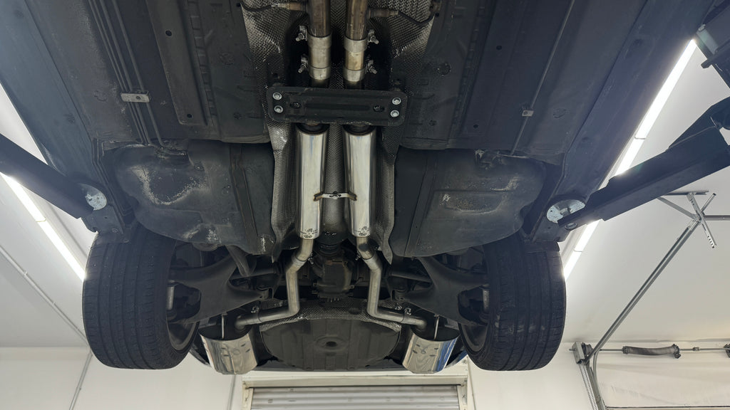 Fox passend für BMW E38 735i Vorschalldämpfer mit geraden Verlauf Richtung Katalysatoren (siehe Bilder)