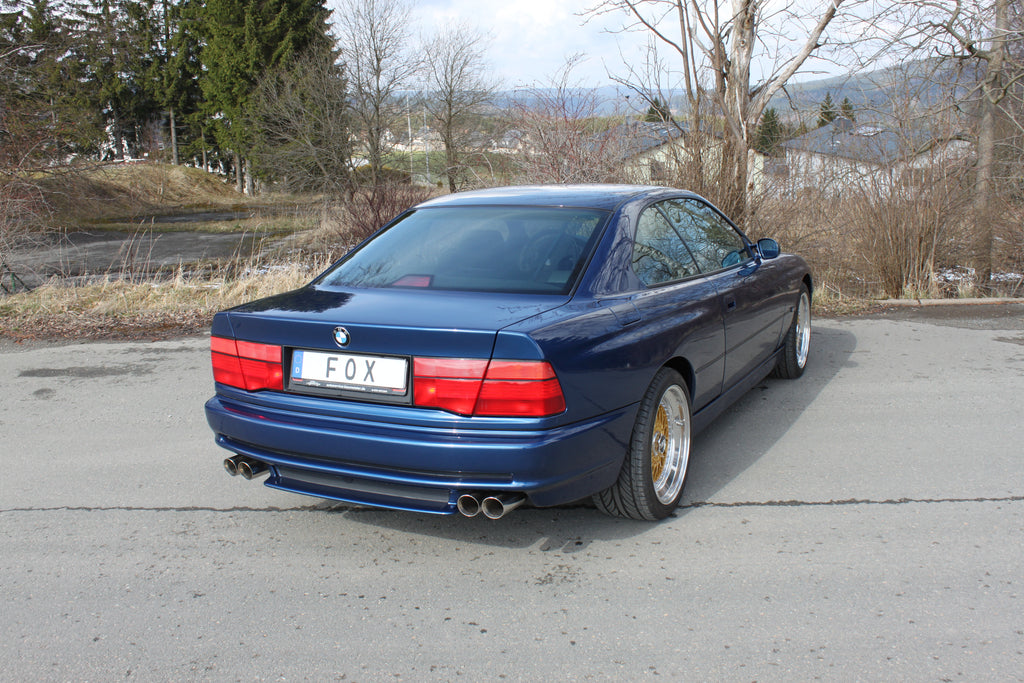 Fox passend für BMW E31 850i Endschalldämpfer rechts/links - 2x90 Typ 25 rechts/links