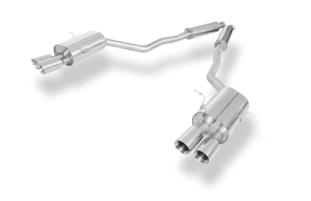Fox passend fürBMW E31 850i Endschalldämpfer rechts/links und Vorschalldämpfer - 2x90 Typ 25 rechts/links