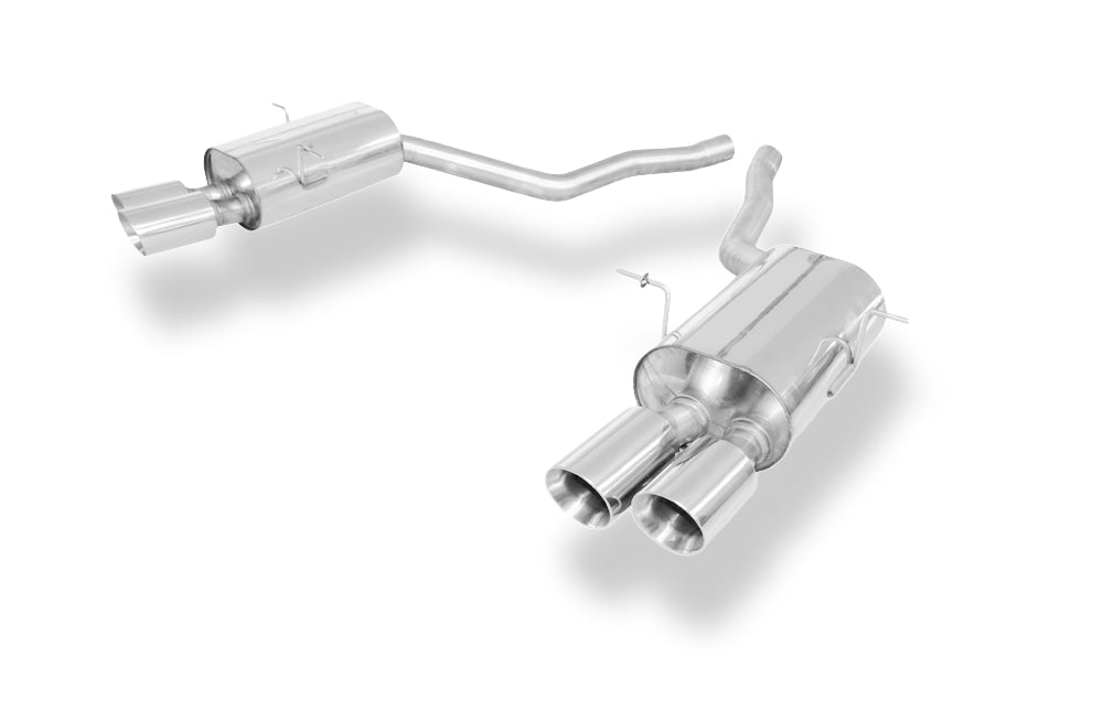 Fox passend fürBMW E31 850i Endschalldämpfer rechts/links - 2x90 Typ 25 rechts/links