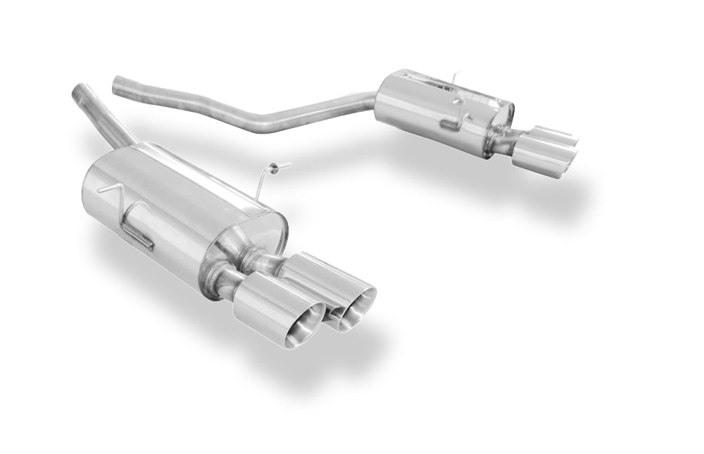 Fox passend fürBMW E31 850i Endschalldämpfer rechts/links - 2x90 Typ 25 rechts/links