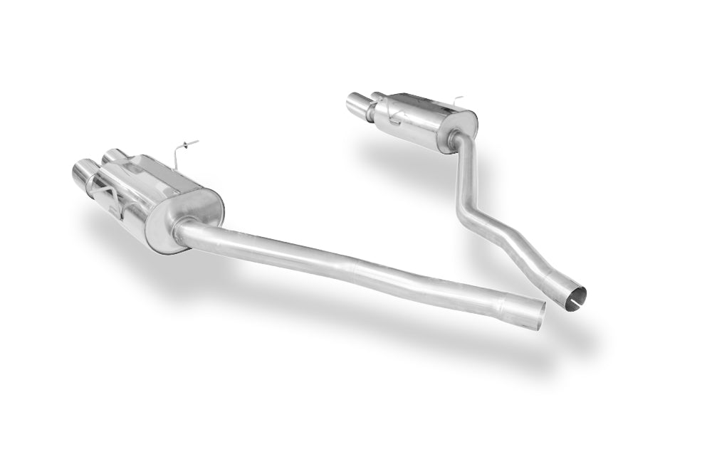 Fox passend fürBMW E31 850i Endschalldämpfer rechts/links - 2x90 Typ 25 rechts/links