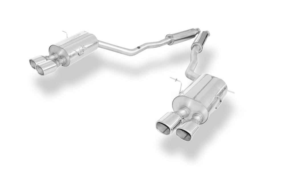 Fox passend für BMW E31 850i Endschalldämpfer rechts/links und Vorschalldämpfer - 2x93x79 Typ 70 rechts/links