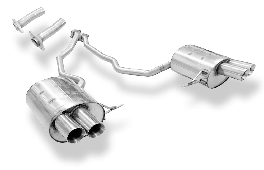 Fox passend fürBMW X5 E53 Endschalldämpfer rechts/links inkl. Dieseladapter - 2x80 Typ 25 rechts/links