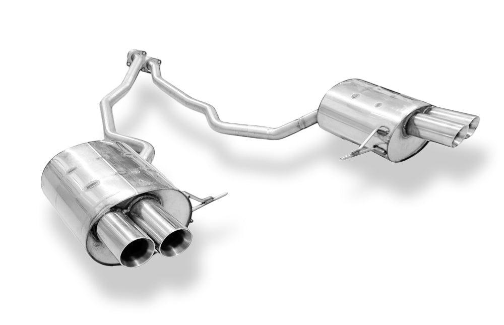Fox passend fürBMW X5 E53 Endschalldämpfer rechts/links - 2x80 Typ 25 rechts/links