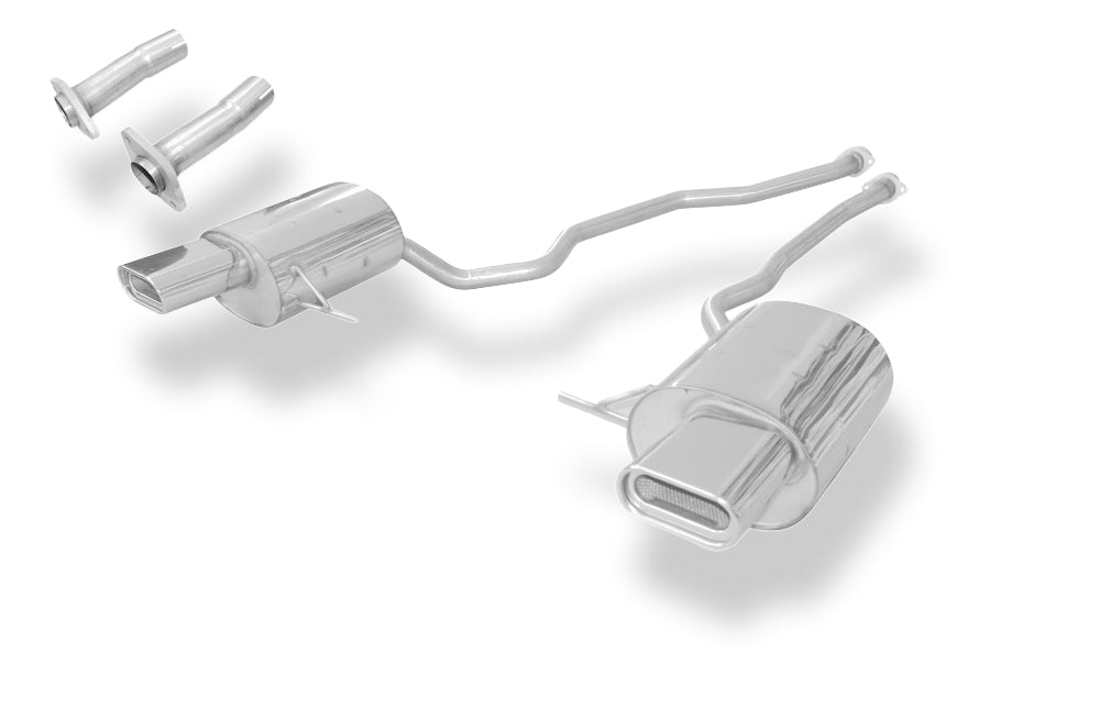 Fox passend für BMW X5 E53 Endschalldämpfer rechts/links inkl. Dieseladapter - 160x80 Typ 53 rechts/links