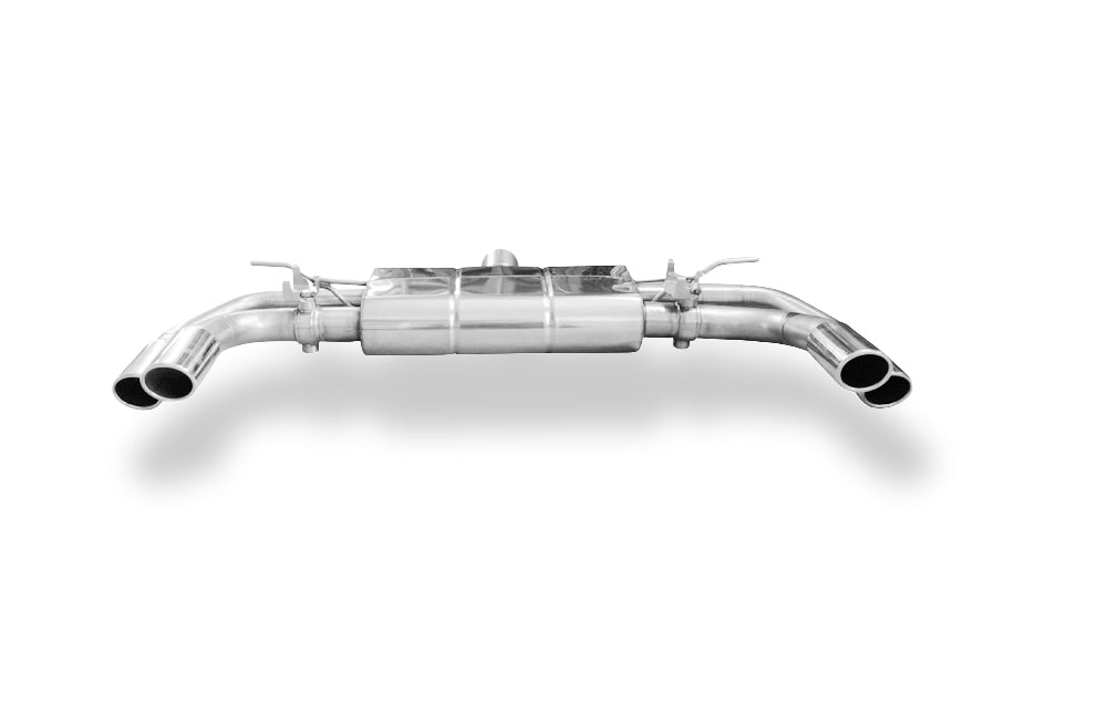 Fox passend für CUPRA Formentor 4x4 - VZ5 Endschalldämpfer mit 2 Abgasklappen - 2x88x74 Typ 32 rechts/links