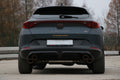 Fox passend für CUPRA Formentor 4x4 - VZ5 Endschalldämpfer mit 2 Abgasklappen - 2x115x85 Typ 32 rechts/links Kupfer-Optik