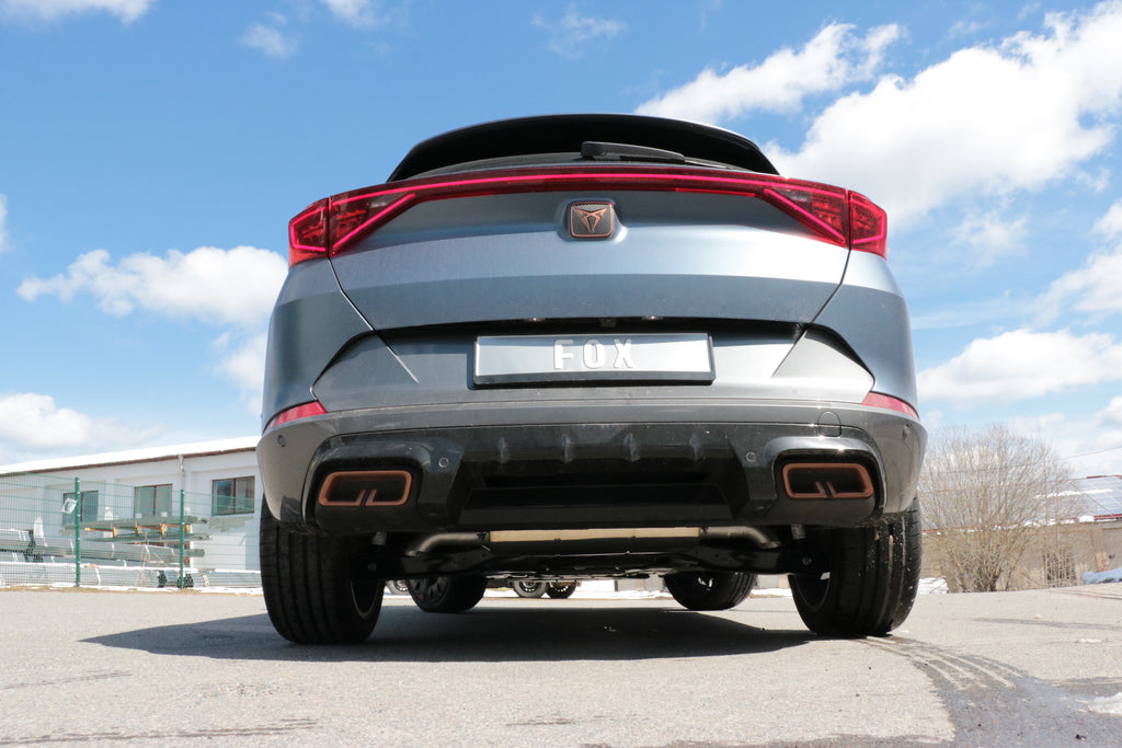 Fox passend für Cupra Formentor 4x2 Endschalldämpfer Ausgang rechts/links