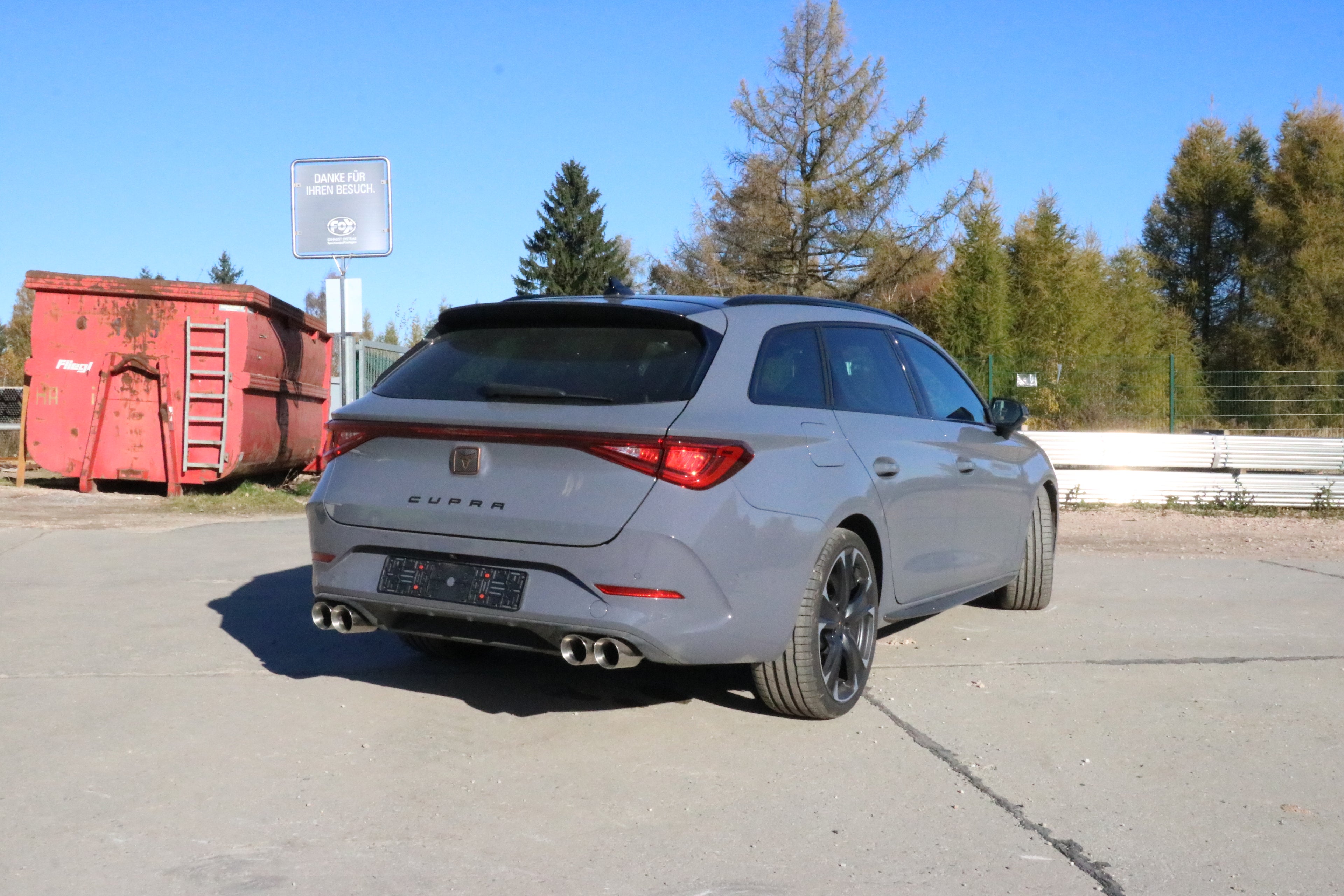 Fox passend fürCupra Leon KL ST 4x4 Halbanlage ab OPF - 2x90 Typ 25 rechts/links