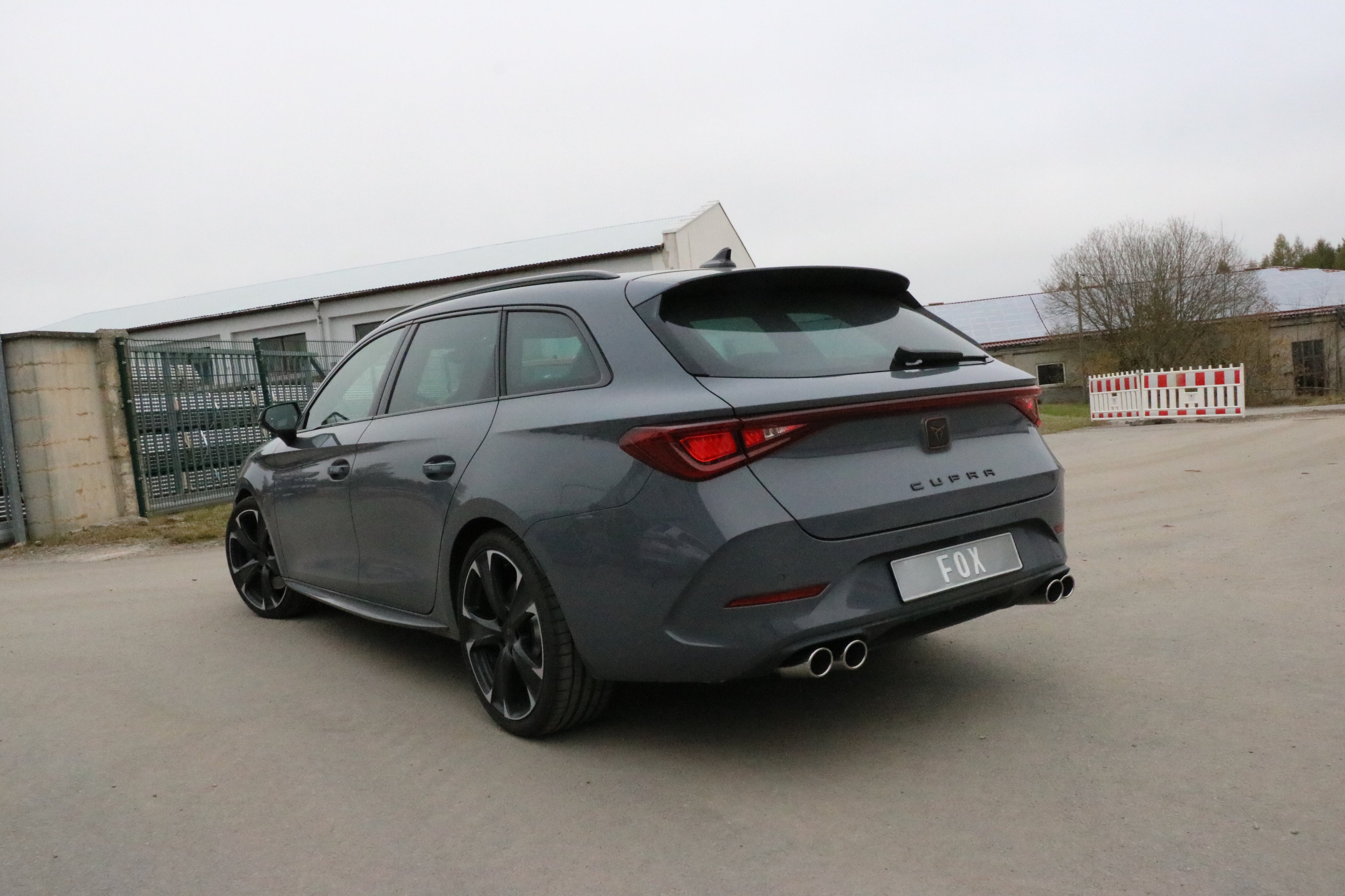 Fox passend für Cupra Leon KL ST 4x4 Halbanlage ab OPF - 2x88x74 Typ 32 rechts/links