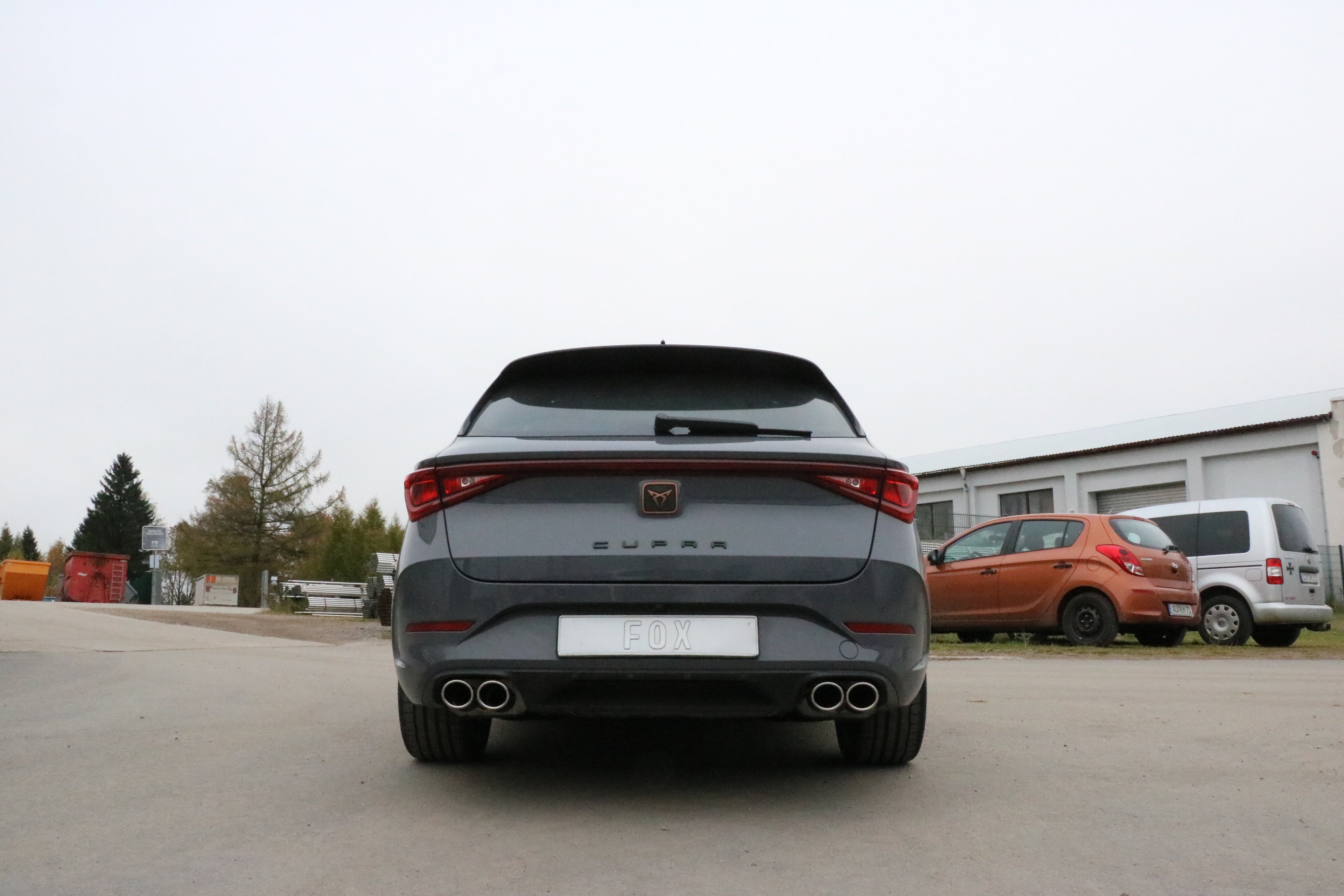 Fox passend fürCupra Leon KL ST 4x4 Halbanlage ab OPF - 2x88x74 Typ 32 rechts/links