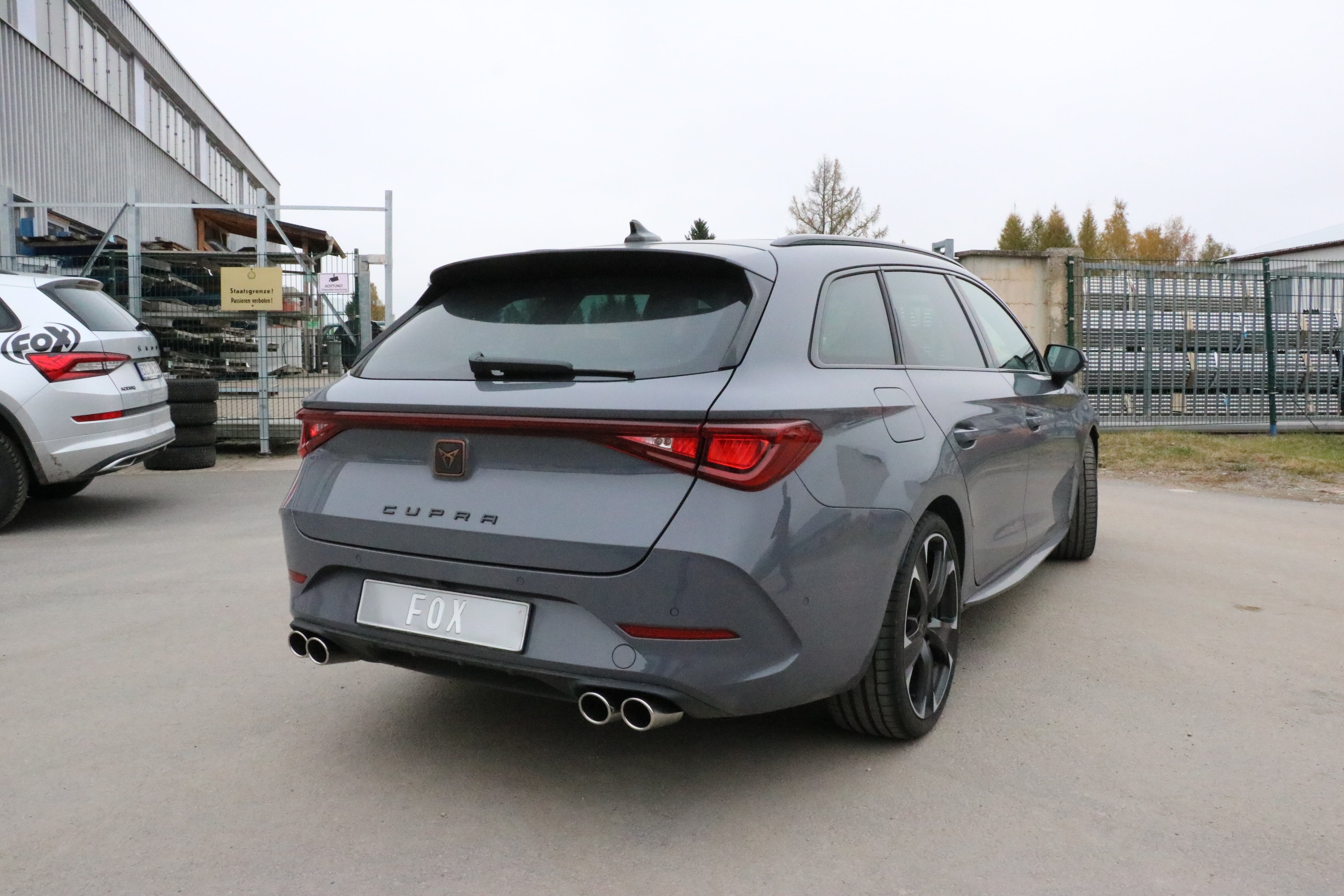 Fox passend fürCupra Leon KL ST 4x4 Halbanlage ab OPF - 2x88x74 Typ 32 rechts/links