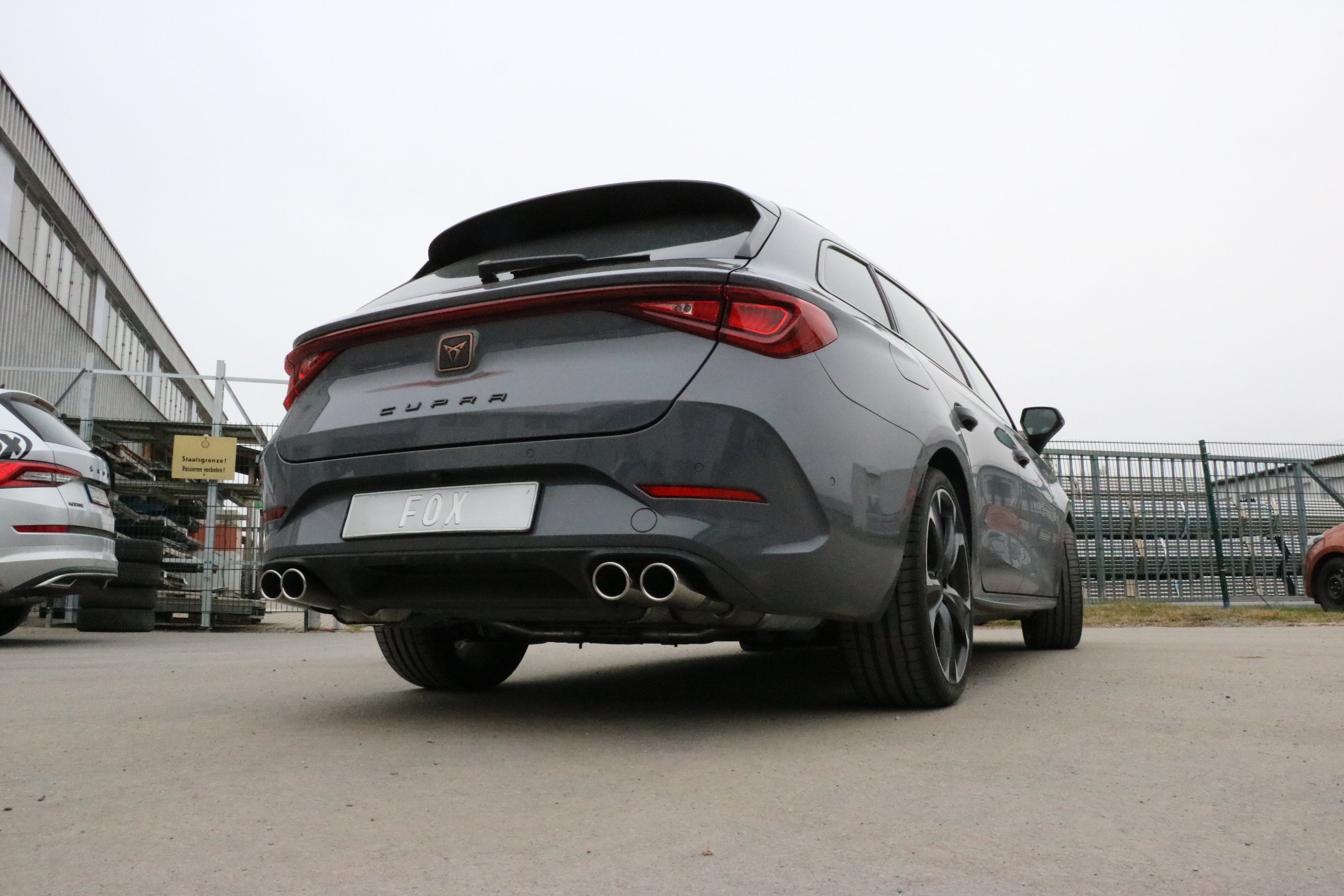 Fox passend fürCupra Leon KL ST 4x4 Halbanlage ab OPF - 2x88x74 Typ 32 rechts/links
