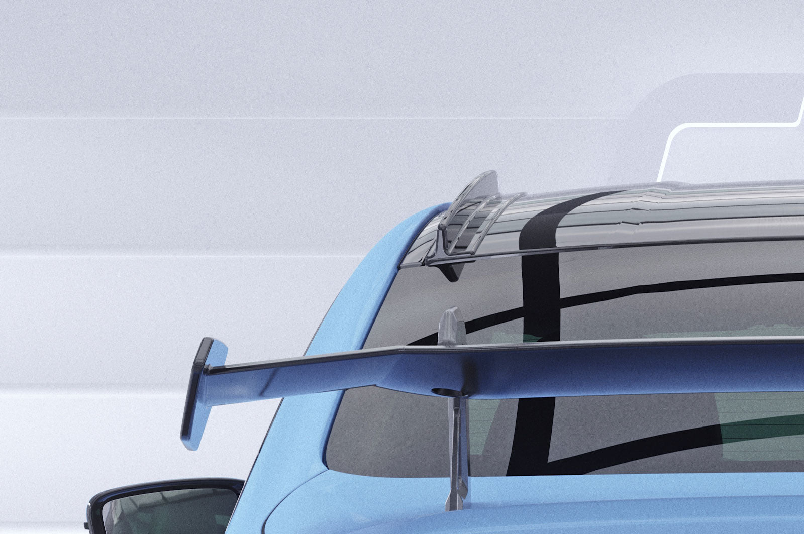 CSR Dachfinnen mit ABE für BMW 2er G42 / M2 G87 Coupe DF025