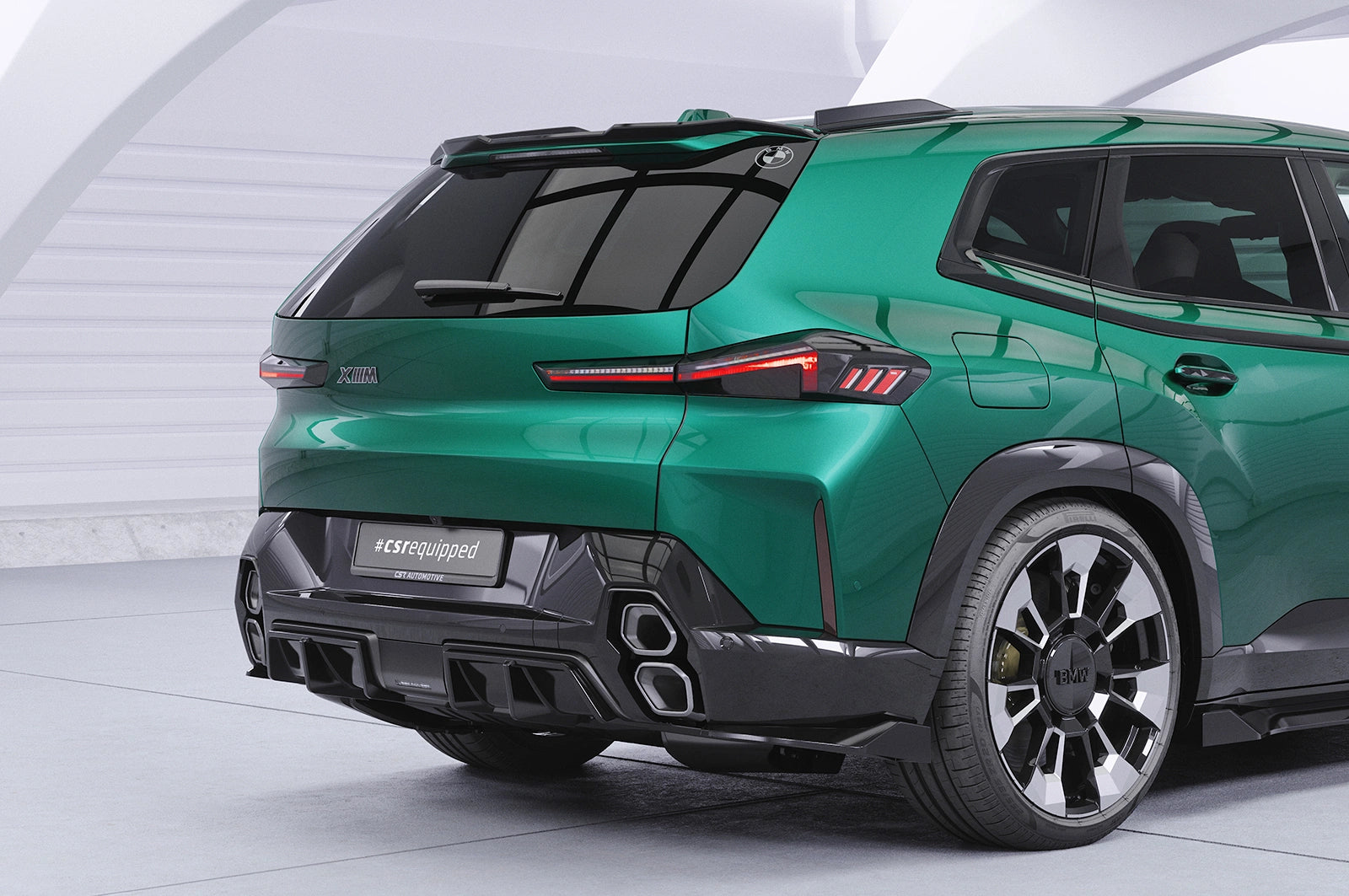 CSR Dachfinnen mit ABE für BMW XM G09 DF028