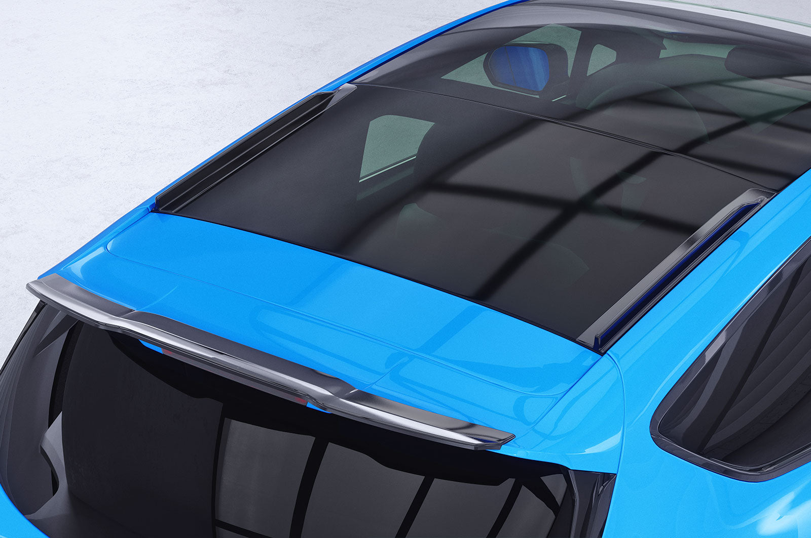 CSR Dachfinnen mit ABE für Ford Fiesta MK8 DF019