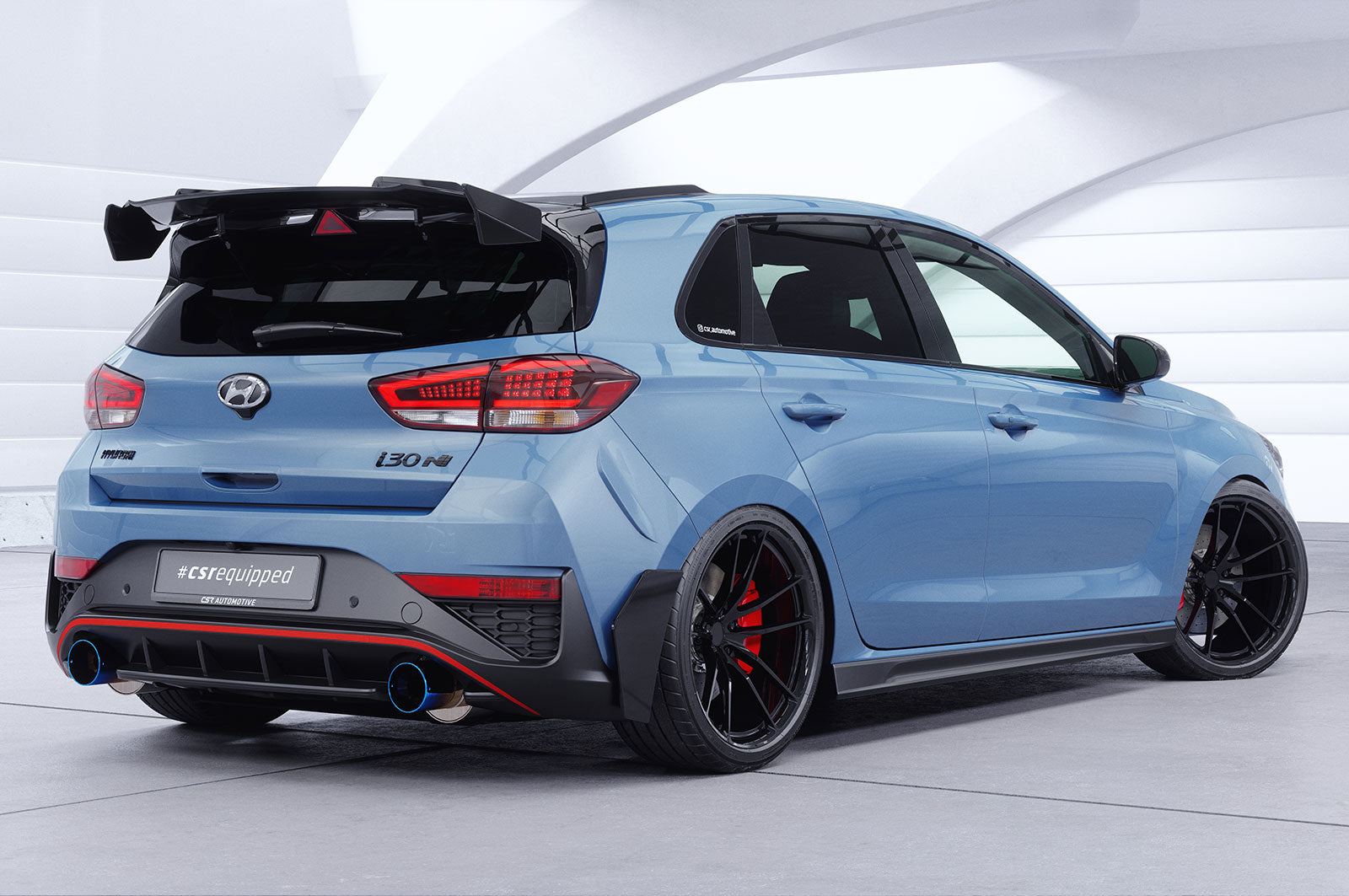 CSR Dachfinnen mit ABE für Hyundai i30 (PD) Schrägheck DF042