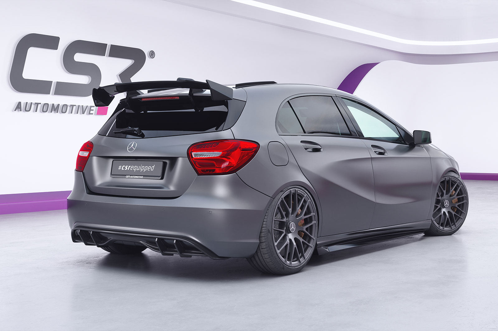 CSR Dachfinnen mit ABE für Mercedes-Benz A-Klasse W176 Schrägheck DF061