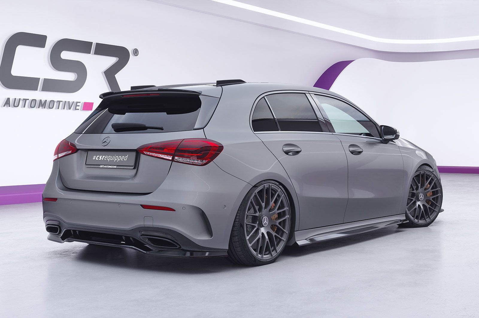 CSR Dachfinnen mit ABE für Mercedes-Benz A-Klasse W177 Schrägheck DF056