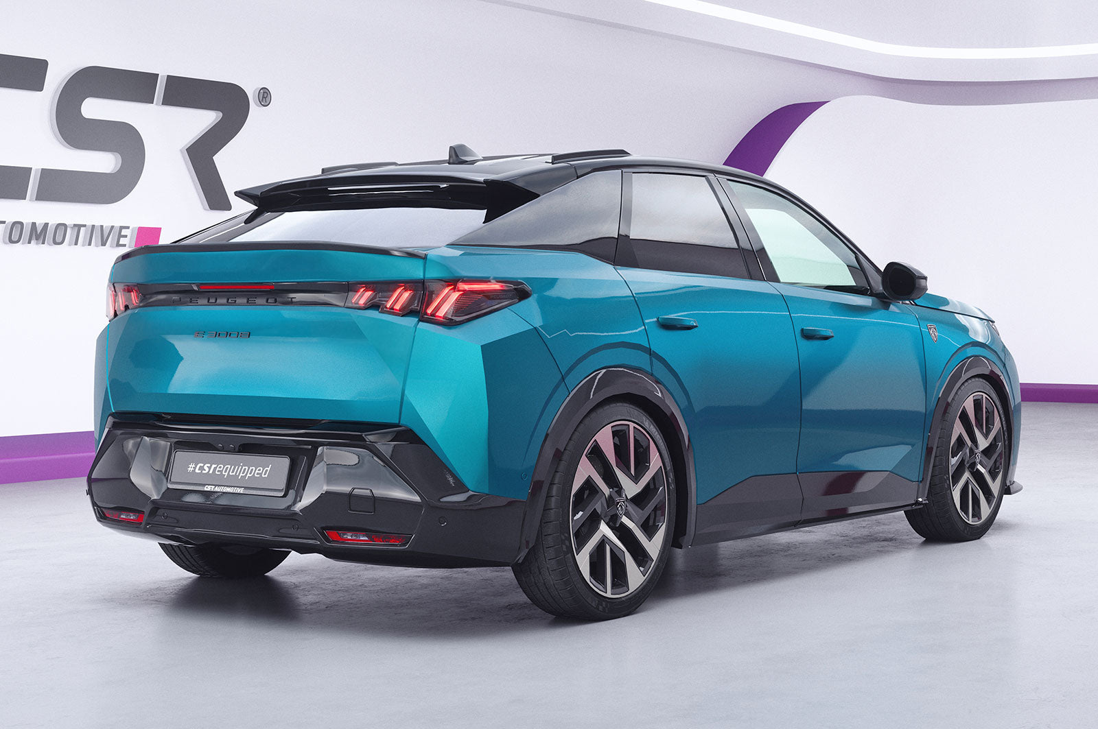 CSR Dachfinnen mit ABE für Peugeot 3008 (3. Gen) / E-3008 DF044
