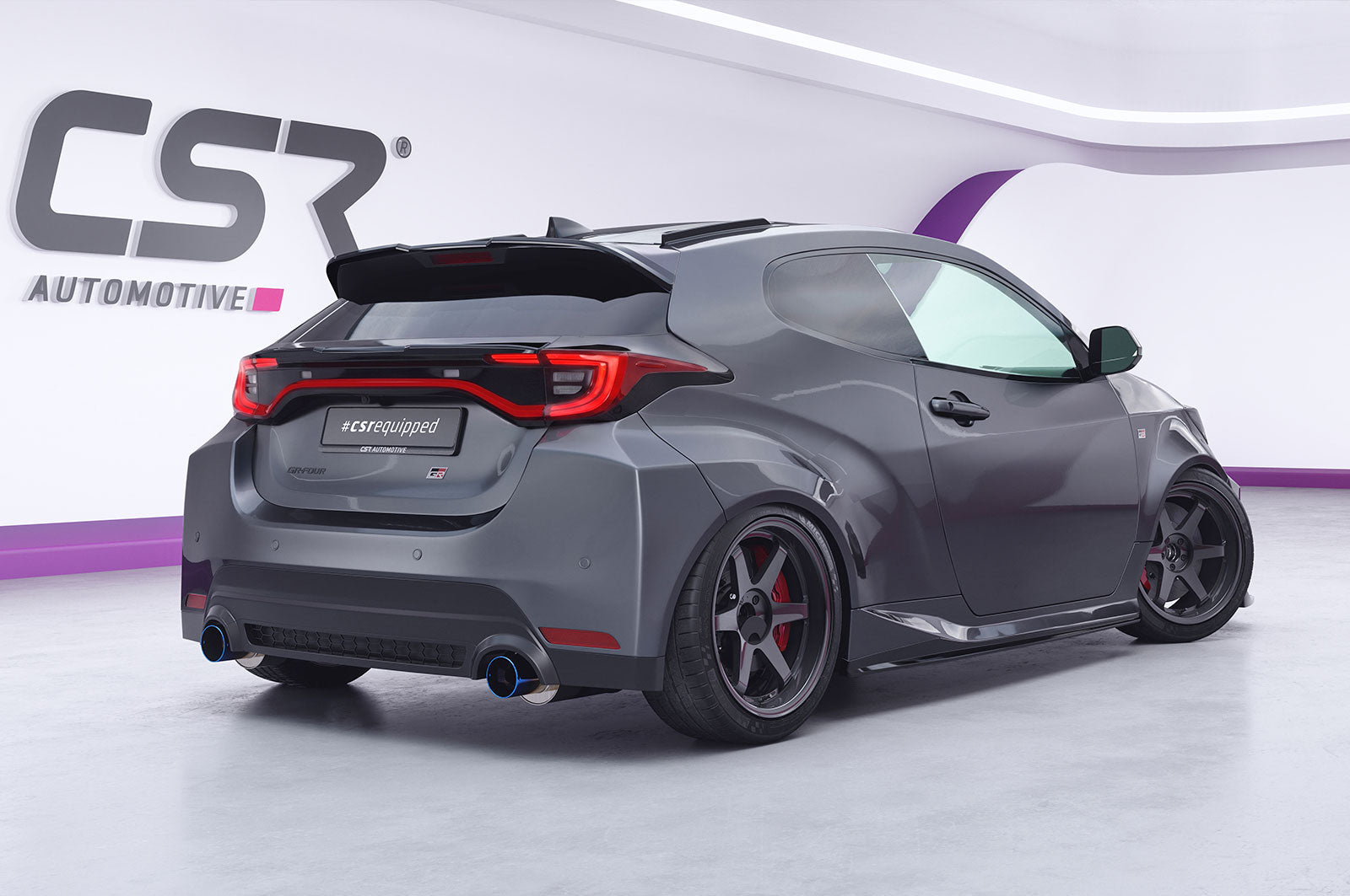 CSR Dachfinnen mit ABE für Toyota GR Yaris (XP21) DF022