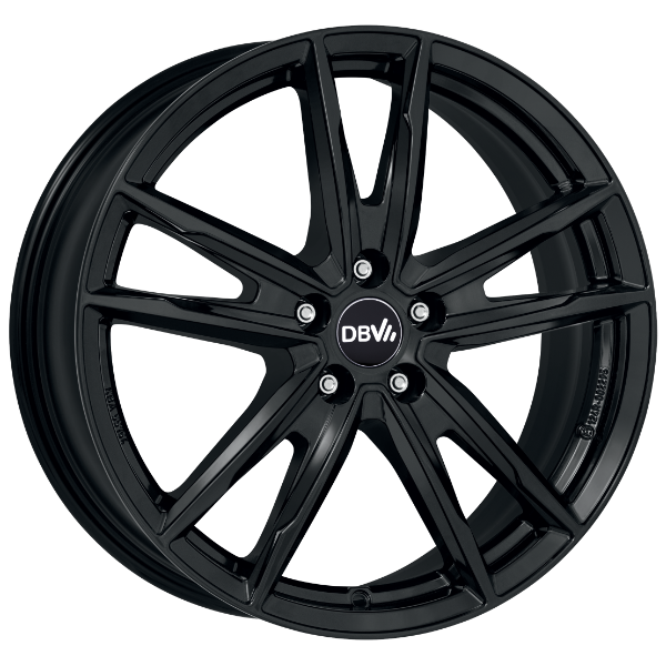 DBV Florida KF black Alufelge 17 Zoll | Schwarz