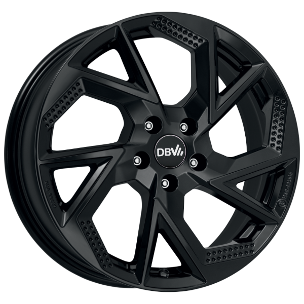 DBV Napoli AP black Alufelge 18 Zoll | Schwarz