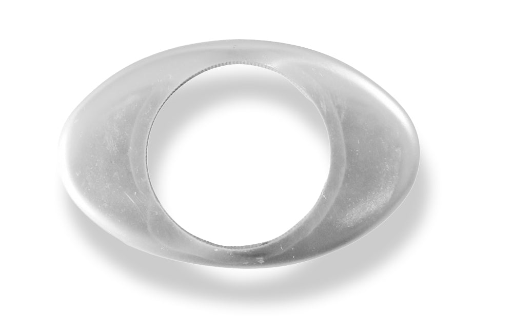 FoxDeckel aufgestellt für Endrohr oval 86x54mm - Loch: 40mm