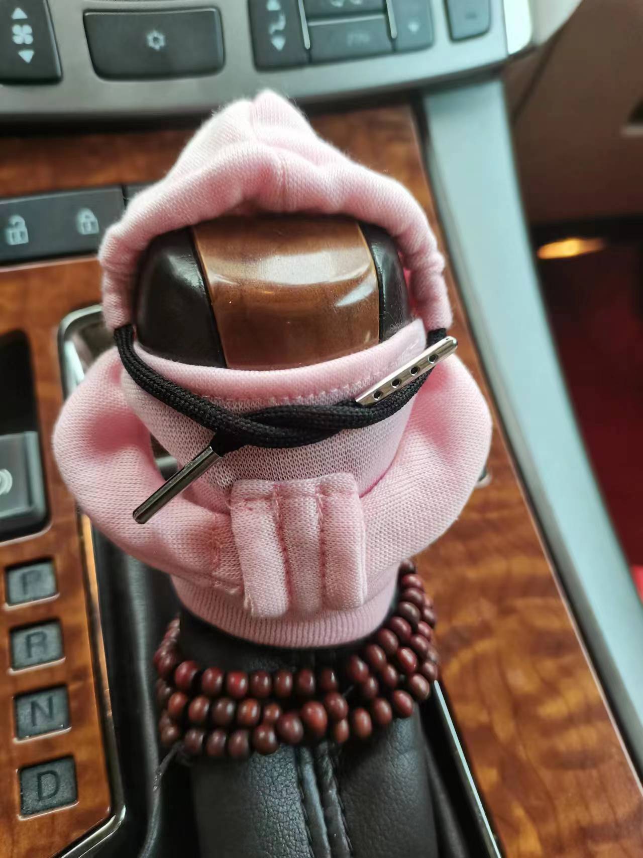Samt Schaltknauf Hoodie Cover – Handbremsabdeckung & Schalthebelhülle aus Samt