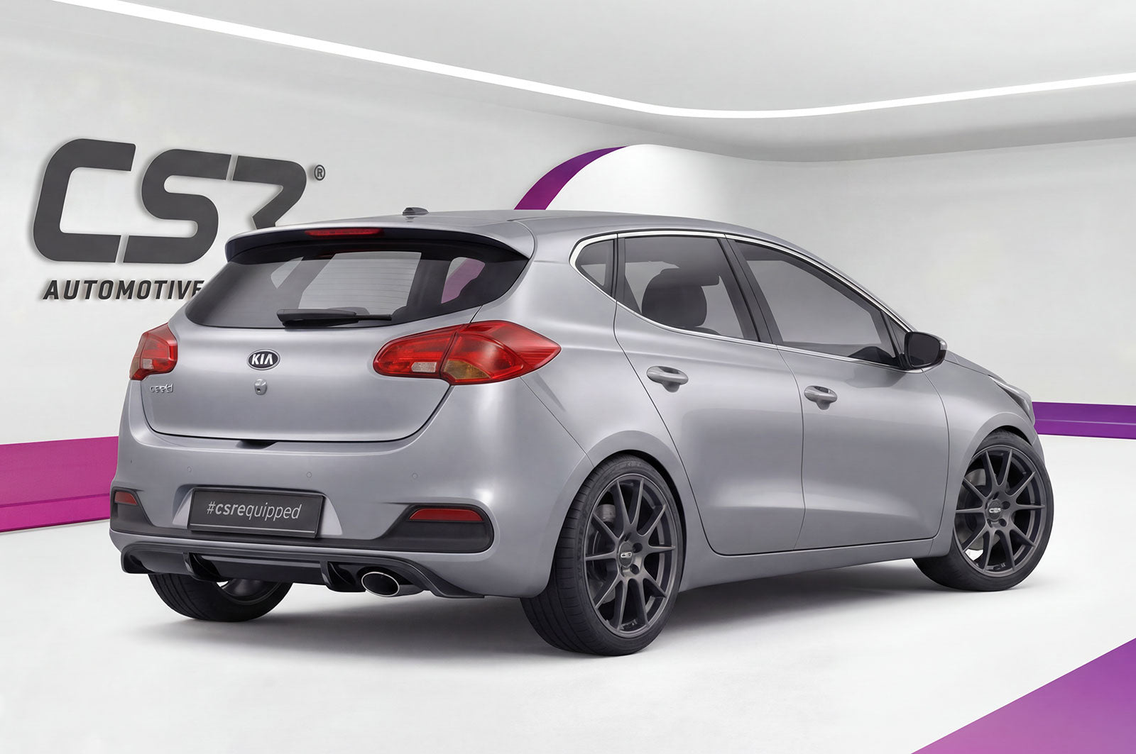 CSR Diffusor | Heckansatz für Kia cee'd (JD) HA141