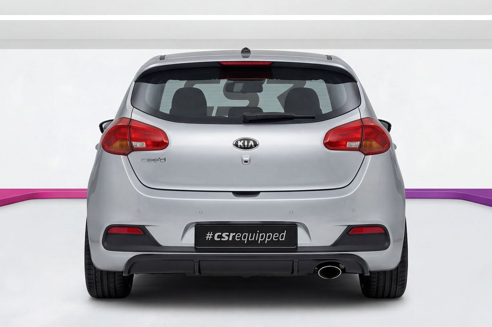 CSR Diffusor | Heckansatz für Kia cee'd (JD) HA141