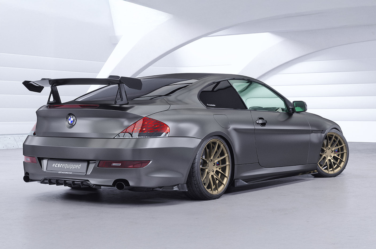 CSR Diffusor | Heckansatz mit ABE für BMW 6er E63 / E64 Coupe und Cabrio HA487