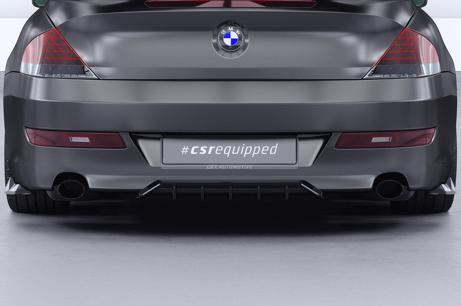 CSR Diffusor | Heckansatz mit ABE für BMW 6er E63 / E64 Coupe und Cabrio HA487