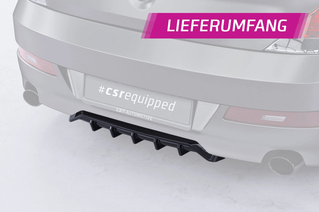 CSR Diffusor | Heckansatz mit ABE für BMW 6er E63 / E64 Coupe und Cabrio HA487