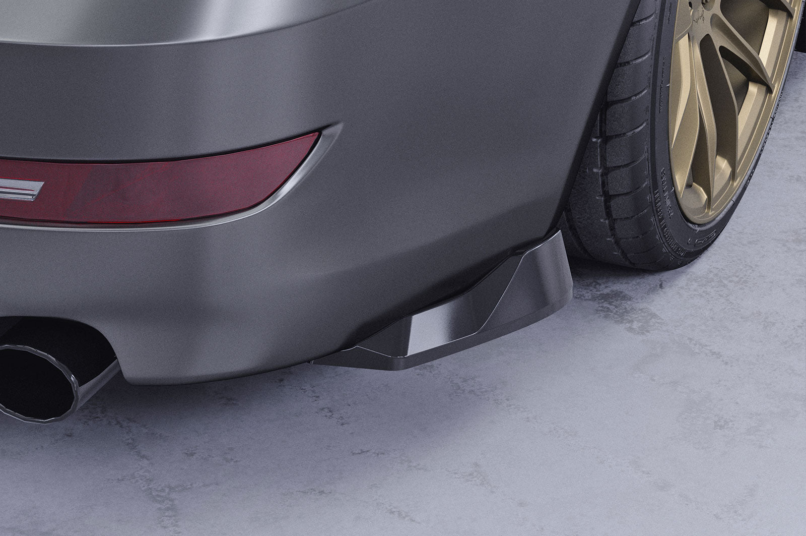 CSR Diffusor | Heckansatz mit ABE für BMW 6er E63 / E64 Coupe und Cabrio HA488