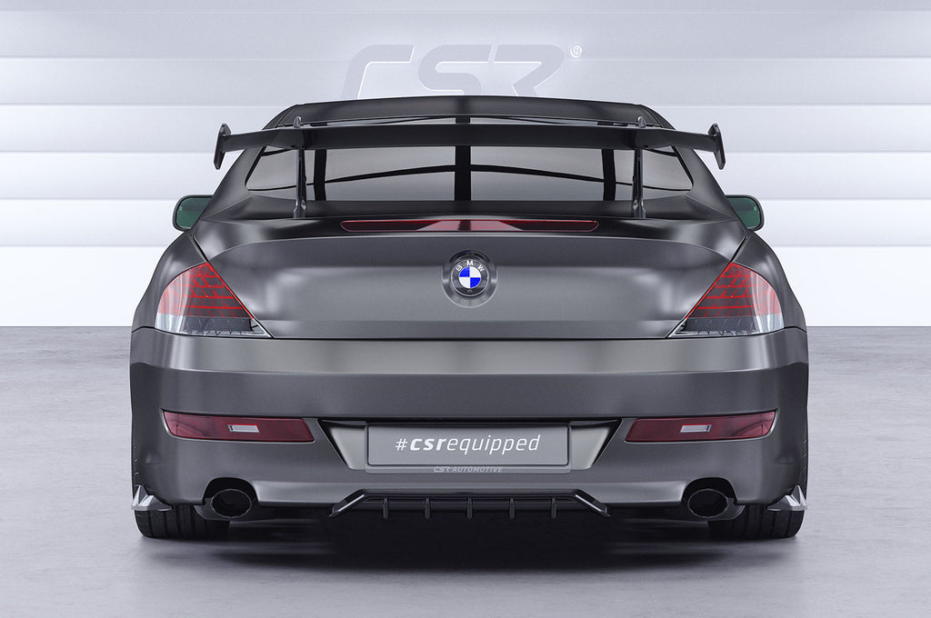 CSR Diffusor | Heckansatz mit ABE für BMW 6er E63 / E64 Coupe und Cabrio HA488