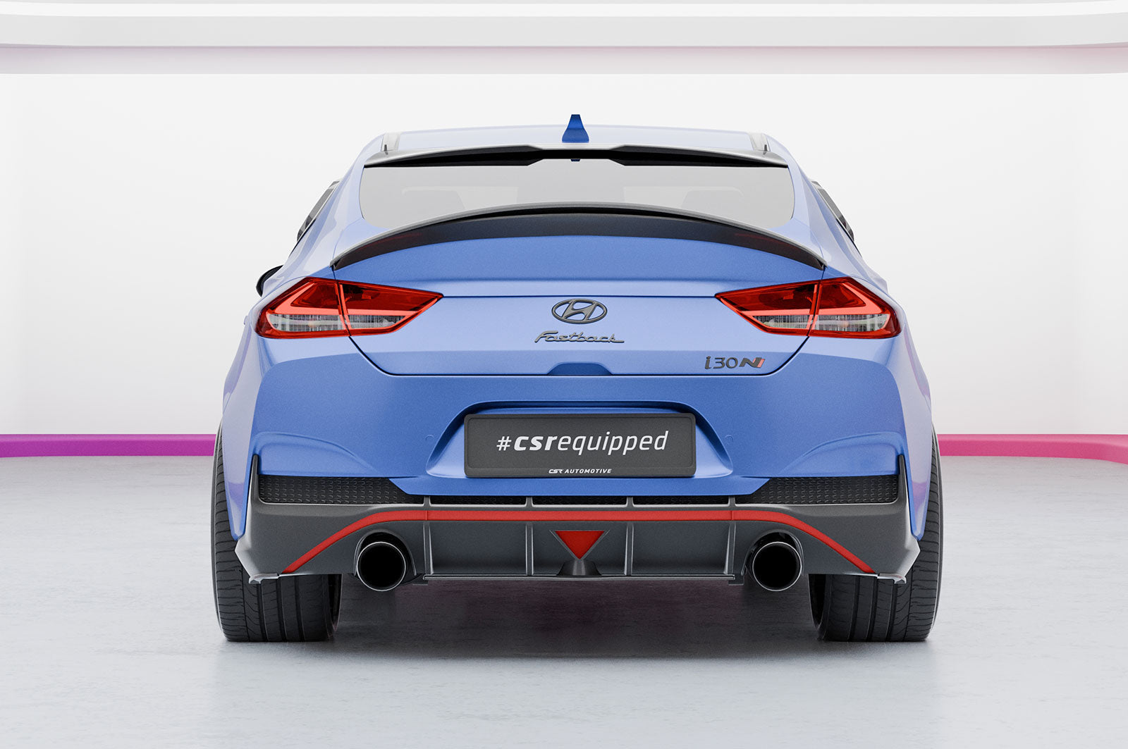 CSR Diffusor | Heckansatz mit ABE für Hyundai I30 N (PD) Fastback HA260