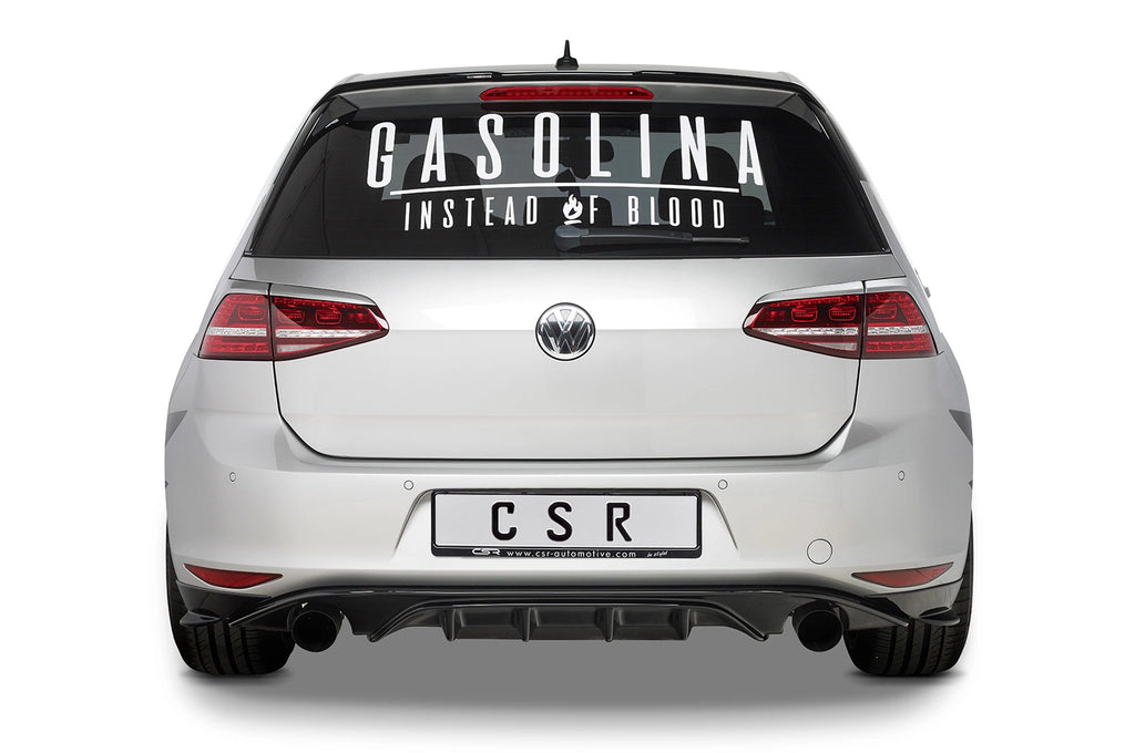 CSR Diffusor | Heckansatz mit ABE für VW Golf 7 Basis HA262