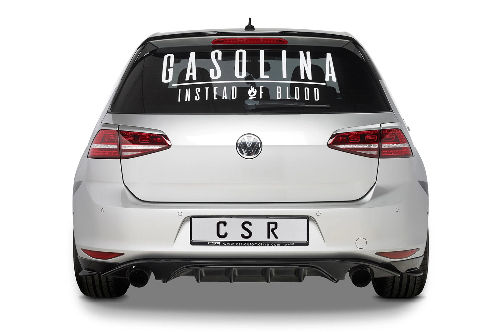 CSR Diffusor | Heckansatz mit ABE für VW Golf 7 Basis HA262
