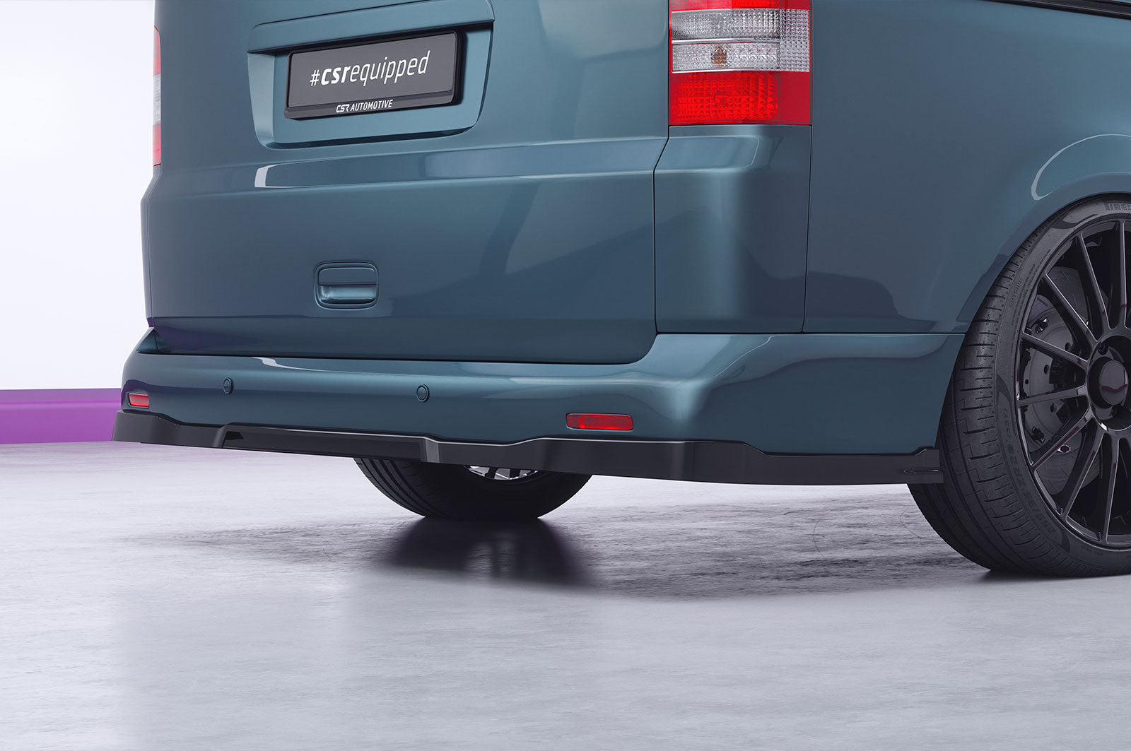 CSR Diffusor | Heckansatz mit ABE für VW T5 Bus HA269