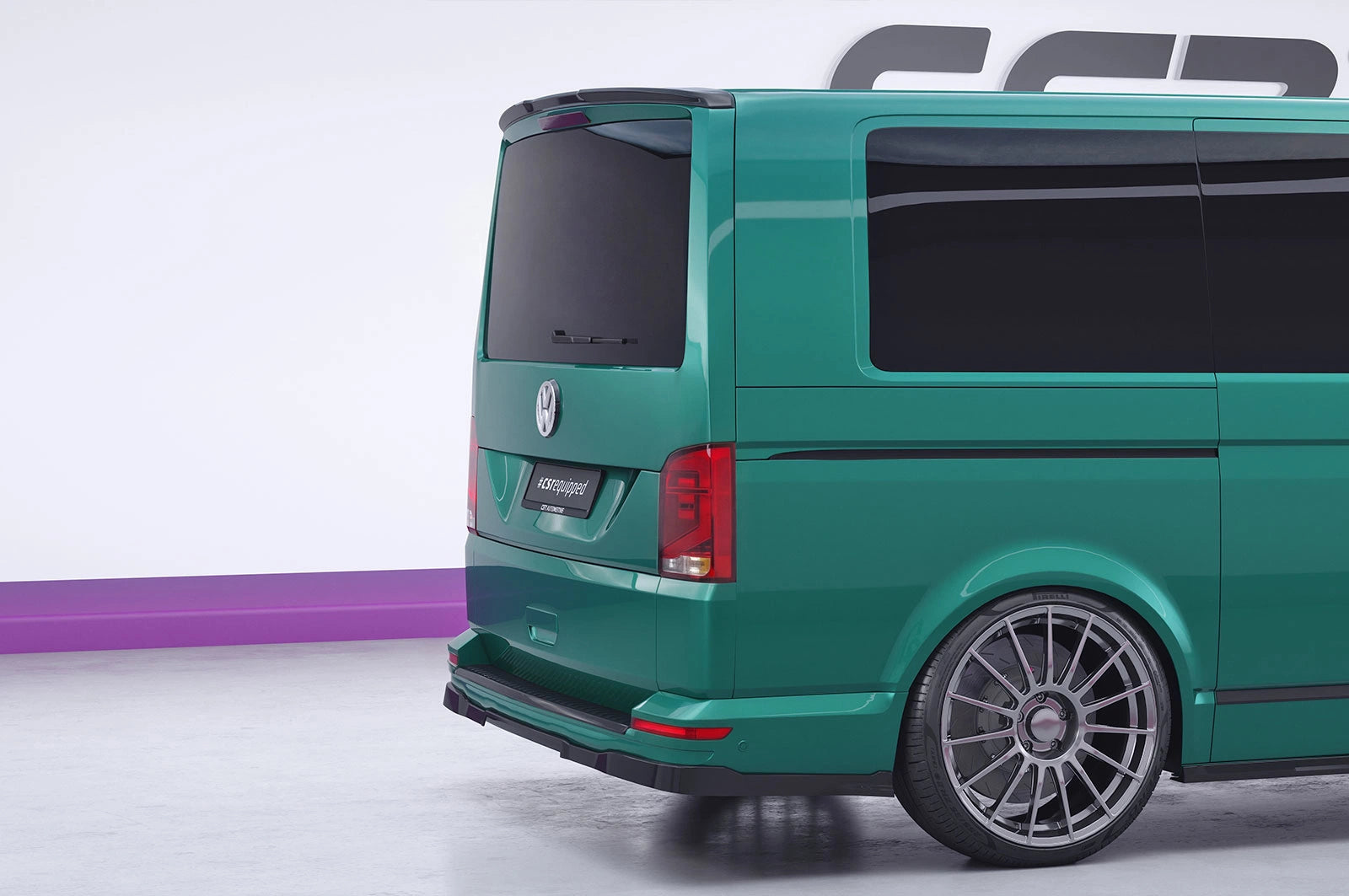 CSR Diffusor | Heckansatz mit ABE für VW T6 / T6.1 HA297