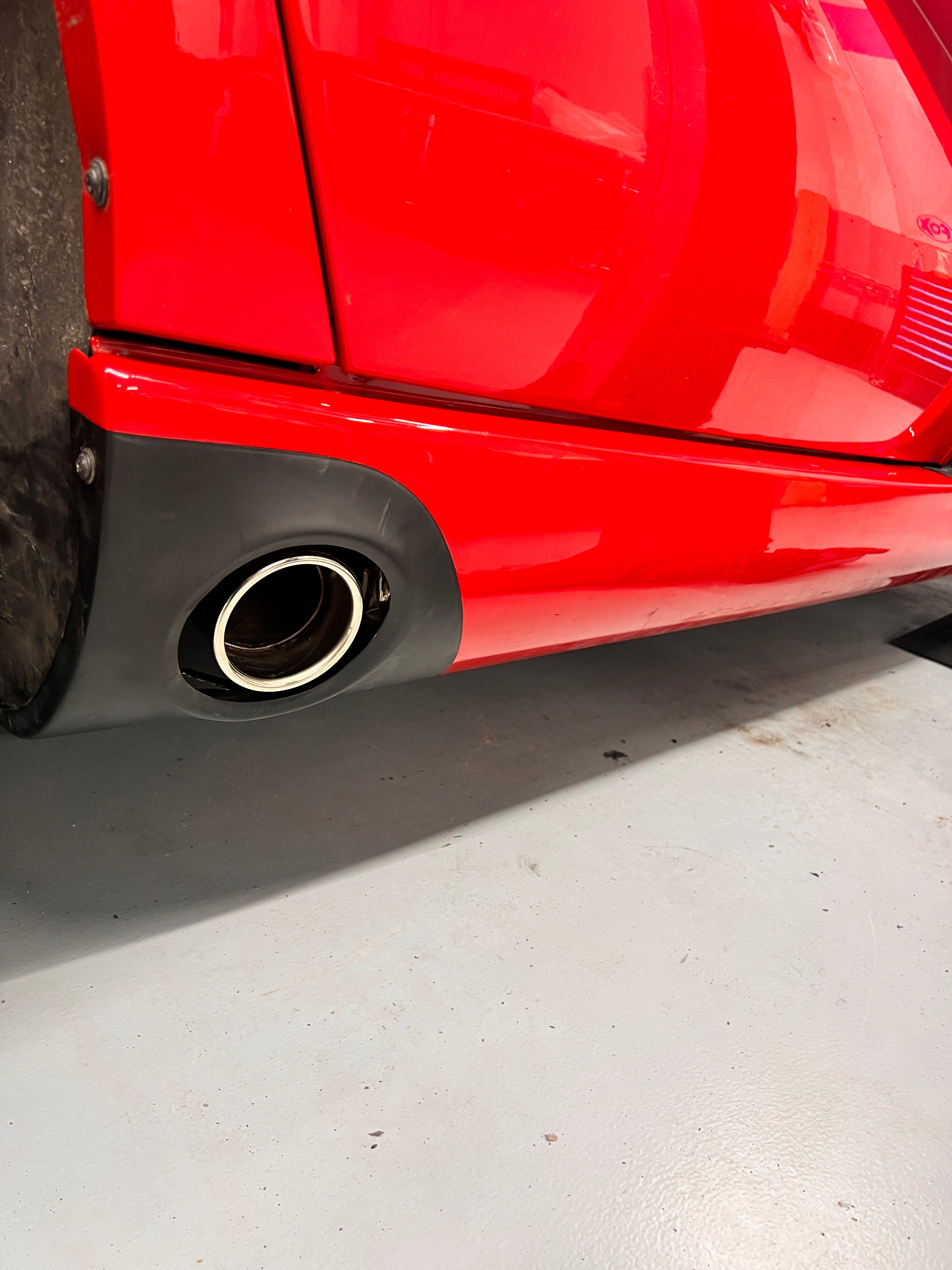 Fox passend fürDodge Viper SRT-10 Endschalldämpfer Sidepipe - 1x90 Typ 12 rechts/links
