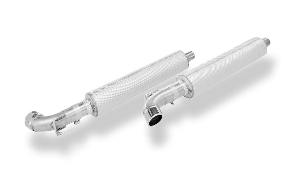 Fox passend fürDodge Viper SRT-10 Endschalldämpfer Sidepipe mit Thermoisolierung - 1x90 Typ 12 rechts/links