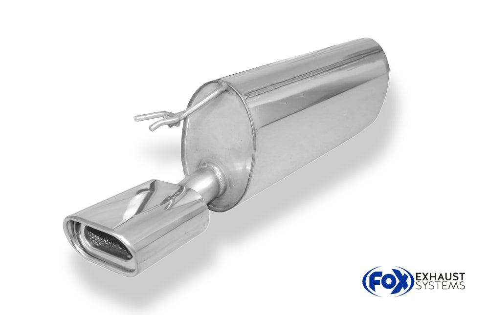 Fox passend fürFiat Bravo 198 Endschalldämpfer - 135x80 Typ 53
