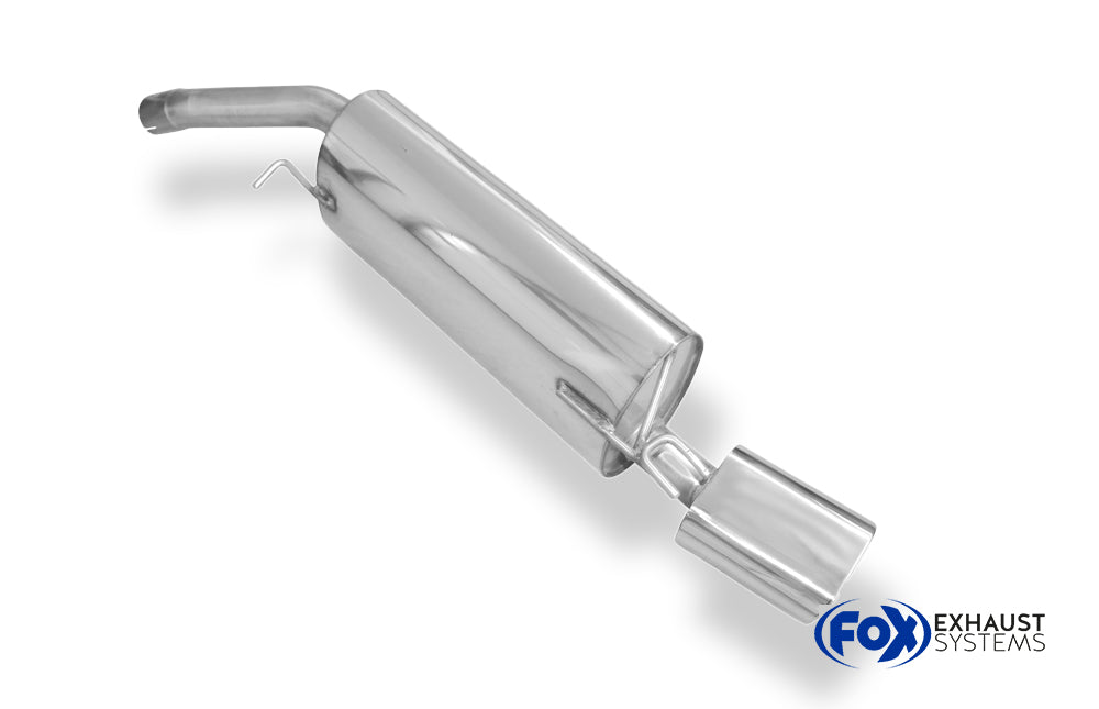 Fox passend fürFiat Bravo 198 Endschalldämpfer - 135x80 Typ 53