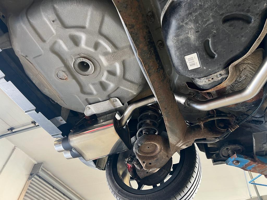 Fox passend fürFiat 500/ 500C Endschalldämpfer - 2x80 Typ 25