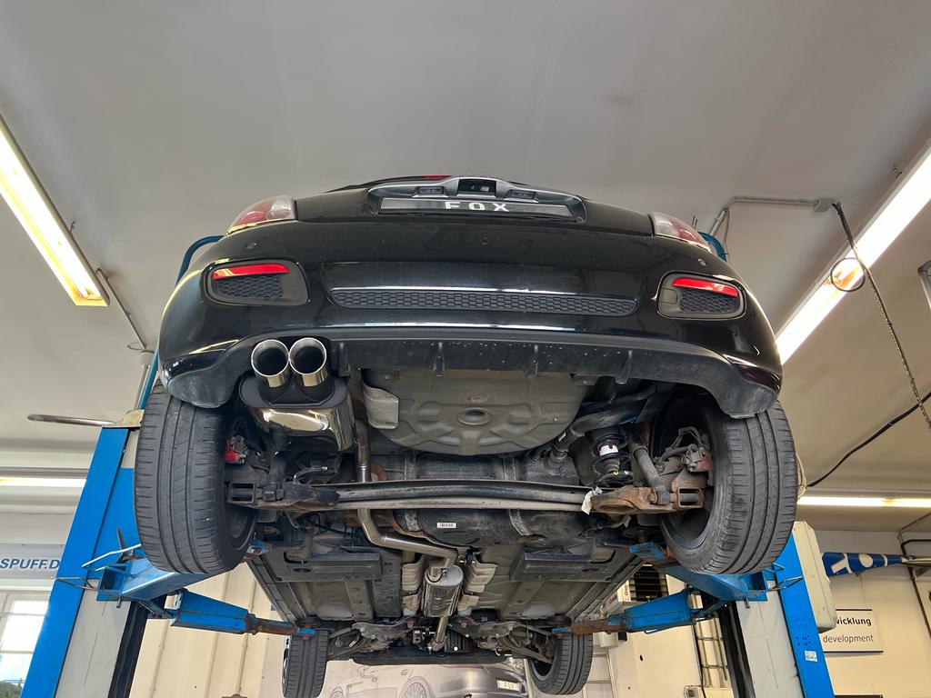 Fox passend fürFiat 500/ 500C Endschalldämpfer - 2x80 Typ 25