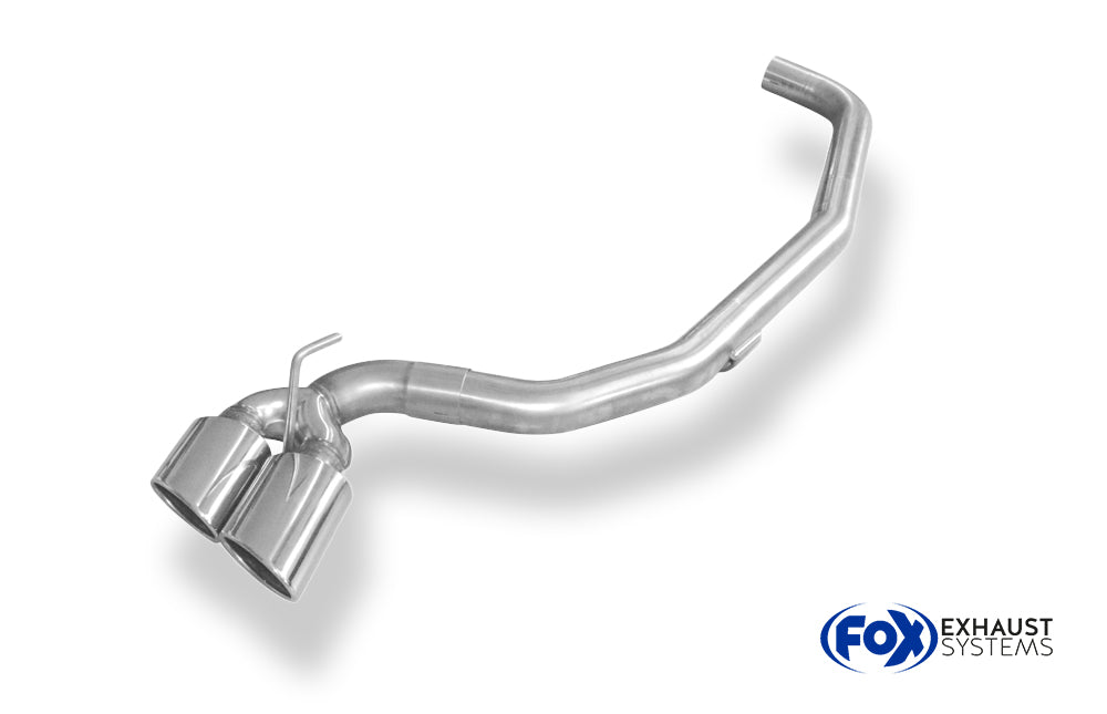 Fox passend für Fiat Ducato Wohnmobil Endrohr Ausgang zur Fahrerseite - 2x115x85 Typ 38