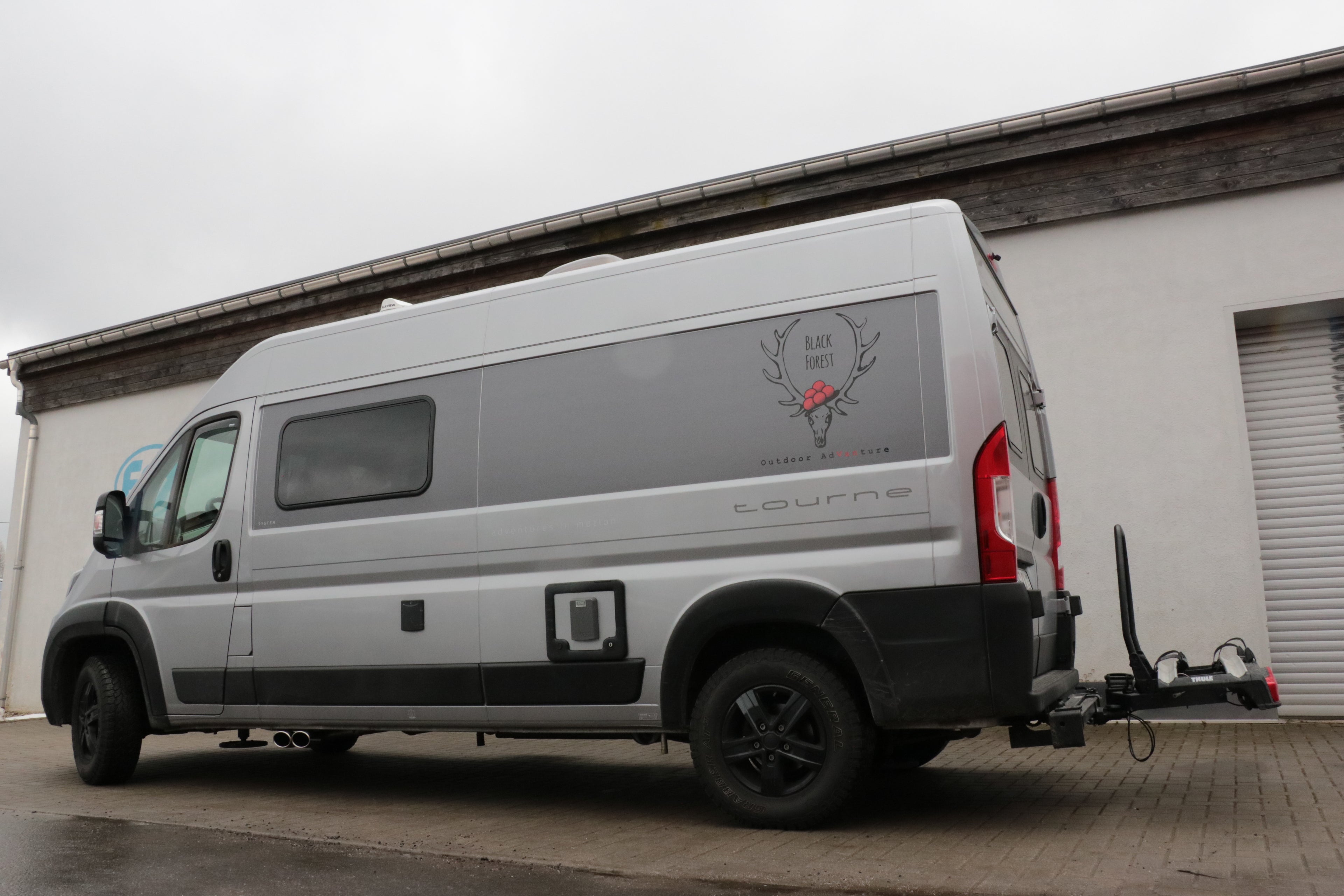 Fox passend fürFiat Ducato/ Peugeot Boxer/ Peugeot Tourne/ Citroen Jumper Endrohr Ausgang zur Fahrerseite - 2x115x85 Typ 38
